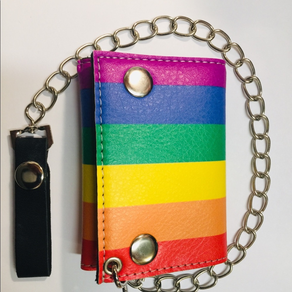 Rainbow Chain Wallet - Picture 1 of 1